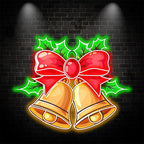 Christmas Bells Light Decoration - Red LED neon sign by NeonCS