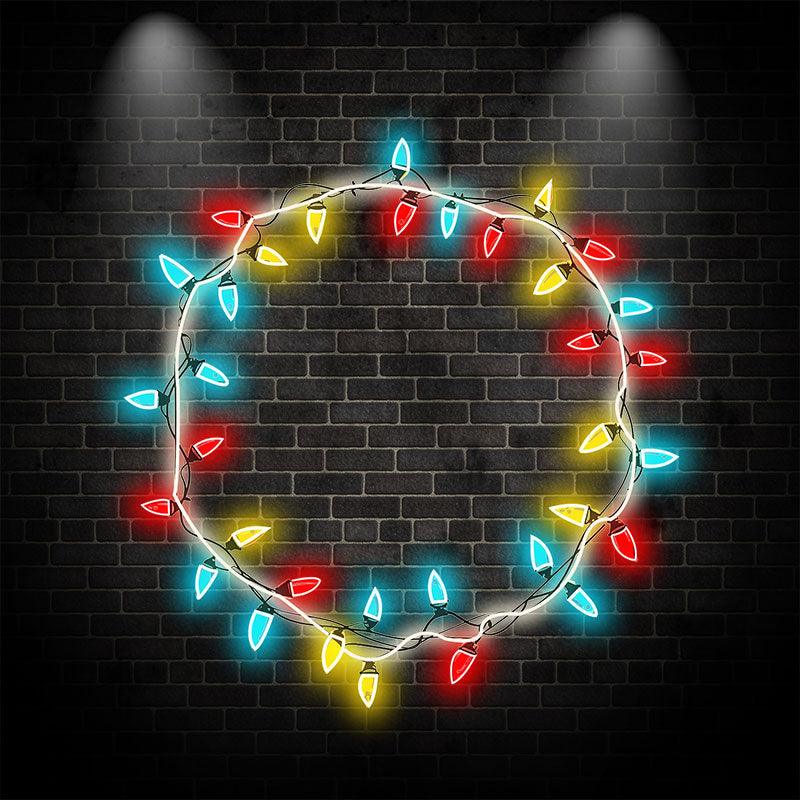 Gorgeous Colorful Round Strip Lights LED neon sign by NeonCS