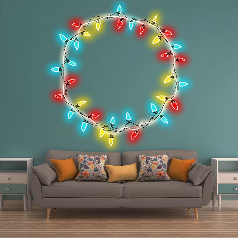 Gorgeous Colorful Round Strip Lights LED neon sign product image