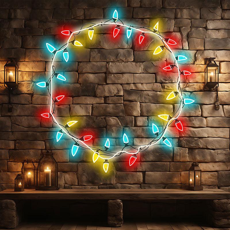 Gorgeous Colorful Round Strip Lights LED neon sign product image
