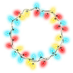 Gorgeous Colorful Round Strip Lights LED neon sign product image