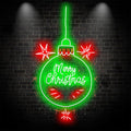 Big Green Light Bulb Decoration LED neon sign by NeonCS