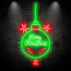 Big Green Light Bulb Decoration LED neon sign by NeonCS