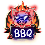 Wild Hog Barbecue Feast: a Tasty Time LED neon sign product image