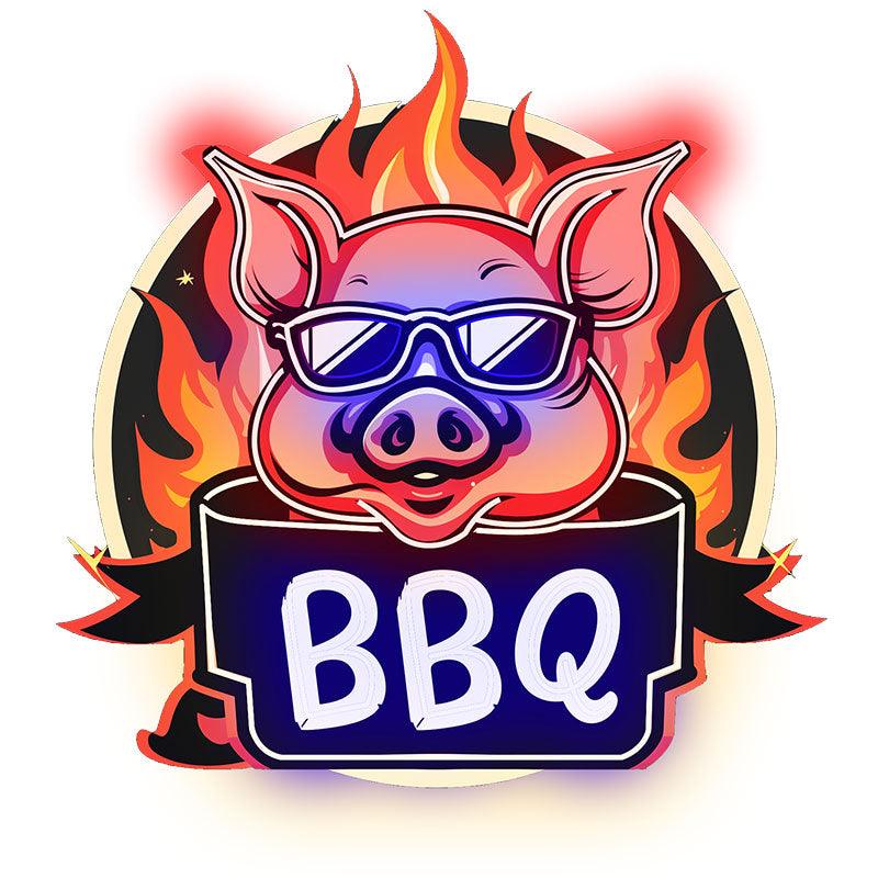 Wild Hog Barbecue Feast: a Tasty Time LED neon sign product image