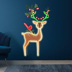 Christmas Elk Decoration - Spreading LED neon sign product image