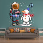 Christmas Astronauts and Snowmen: a LED neon sign product image