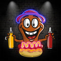 Hot Dog Buddy: Happy and Ready for a LED neon sign by NeonCS