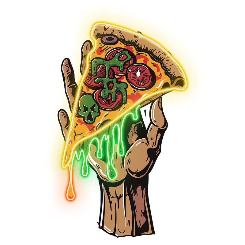 Delicious Pizza Large Hand-held Pizza LED neon sign product image