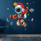 Astronaut Santa's Space Adventure: LED neon sign product image