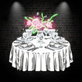 Wedding Delight: Pink Flowers on White LED neon sign by NeonCS