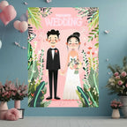 Romantic Bride and Groom Hand in Hand LED neon sign product image