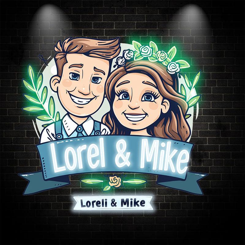 Customized Bride & Groom Name Wedding LED neon sign by NeonCS