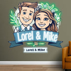 Customized Bride & Groom Name Wedding LED neon sign product image