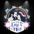 Romantic Customized Bride & Groom Name LED neon sign by NeonCS