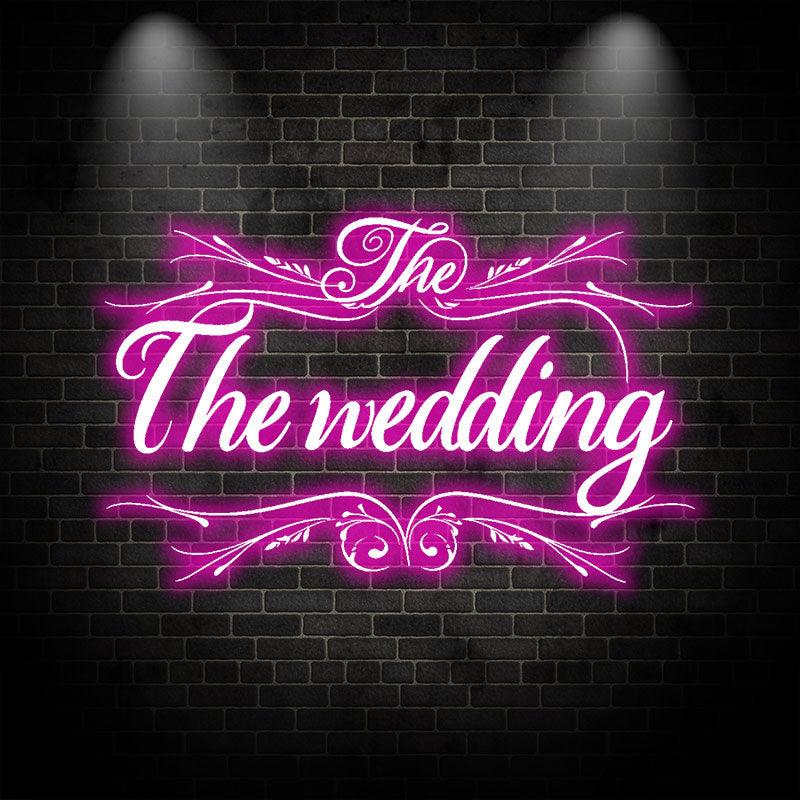 Fully Customizable Wedding Exclusive LED neon sign by NeonCS