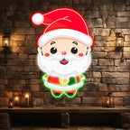 Cute Cartoon Santa Claus Long Beard LED neon sign product image