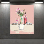 Romantic Wedding Table Signs Wine & LED neon sign product image