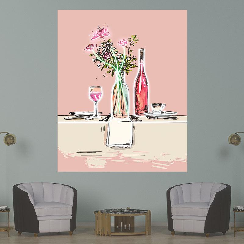 Romantic Wedding Table Signs Wine & LED neon sign product image