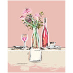 Romantic Wedding Table Signs Wine & LED neon sign product image
