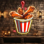 Chicken Fried Legs Creative Gourmet LED neon sign product image