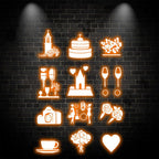 Festival Props Castle Cake Flower LED neon sign by NeonCS