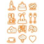 Festival Props Castle Cake Flower LED neon sign product image