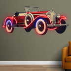 Red Cool Classic Coupe Creative Car LED neon sign product image