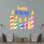 Creative Birthday Candle Lighting LED neon sign product image