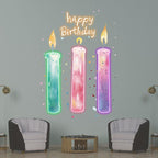 Three Candle Lights - Creative LED neon sign product image
