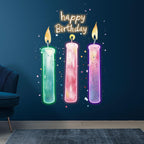 Three Candle Lights - Creative LED neon sign product image