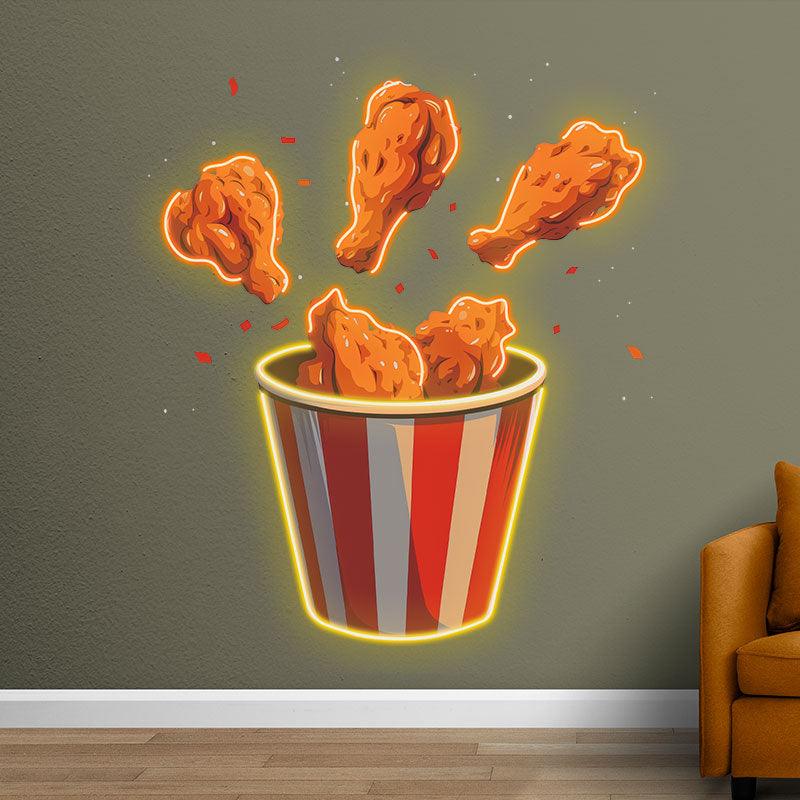 Creative - Delicious Fried Chicken LED neon sign product image
