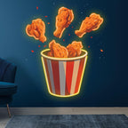 Creative - Delicious Fried Chicken LED neon sign product image