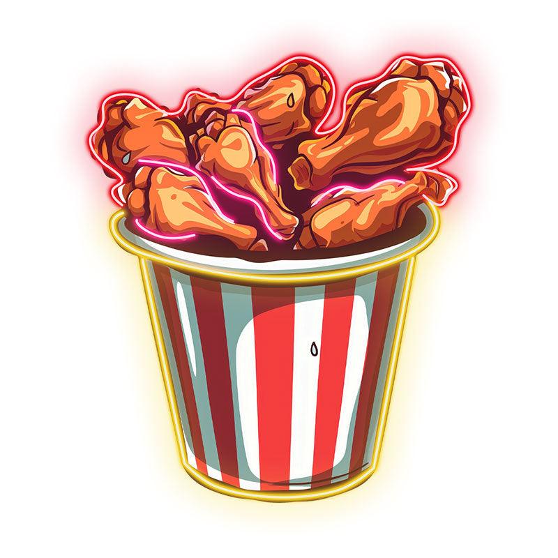 Creative - Delicious Fried Chicken LED neon sign product image