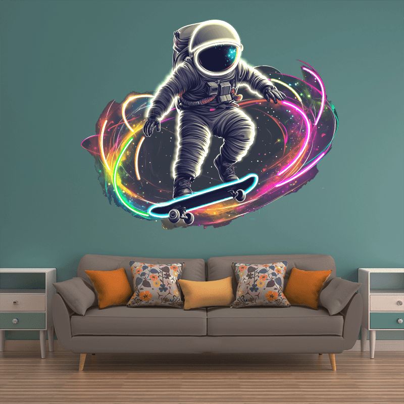 Cool Colorful Star Background Lights LED neon sign product image