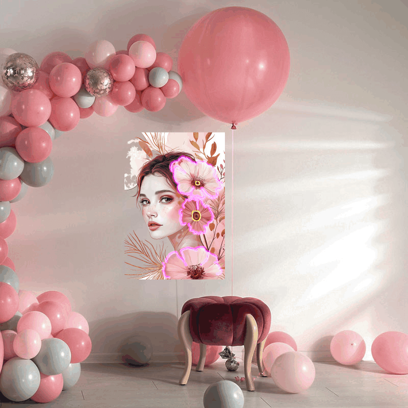 Stylish European and American Beauty LED neon sign product image