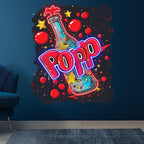 Festive Atmosphere Pop Wine Bottle LED LED neon sign product image