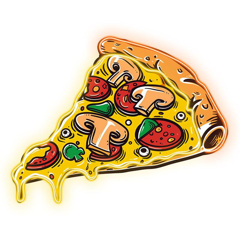 Delicious Pizza Lights - Mushroom LED neon sign product image