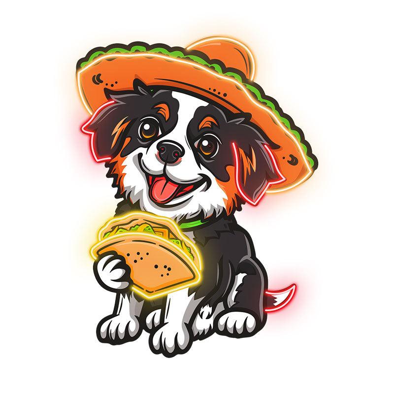 Cute Puppy Lights - Hat Wearing Hand LED neon sign product image
