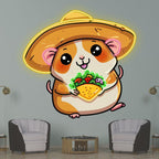 Cute Little Mouse Lights - with Big LED neon sign product image