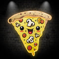 Creamy Chocolate Pizza - Smiley Face LED neon sign by NeonCS