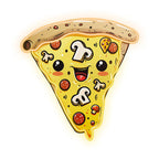 Creamy Chocolate Pizza - Smiley Face LED neon sign product image