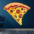 Vegetable Cream Pizza Lights LED neon sign product image