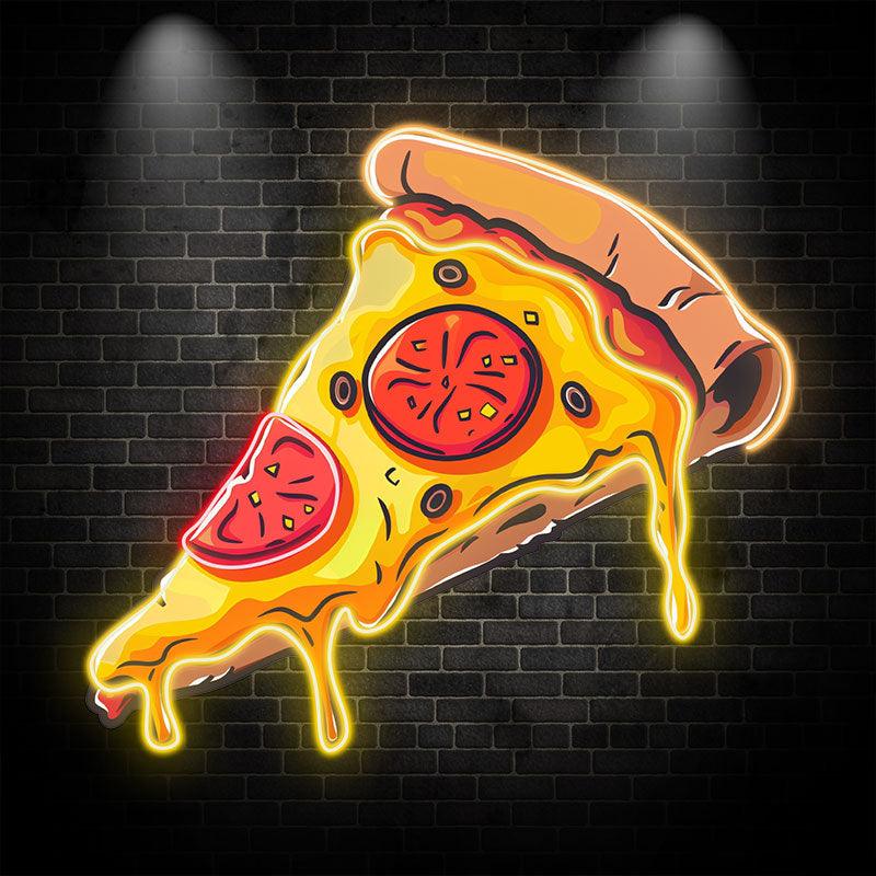 Tomato Cream Pizza Lights - Creative LED neon sign by NeonCS