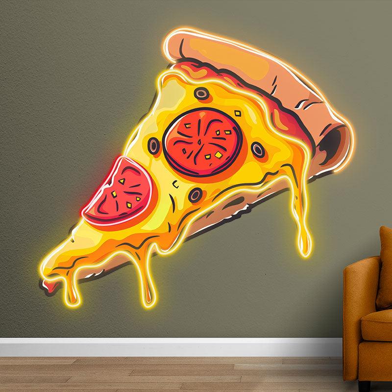 Tomato Cream Pizza Lights - Creative LED neon sign product image