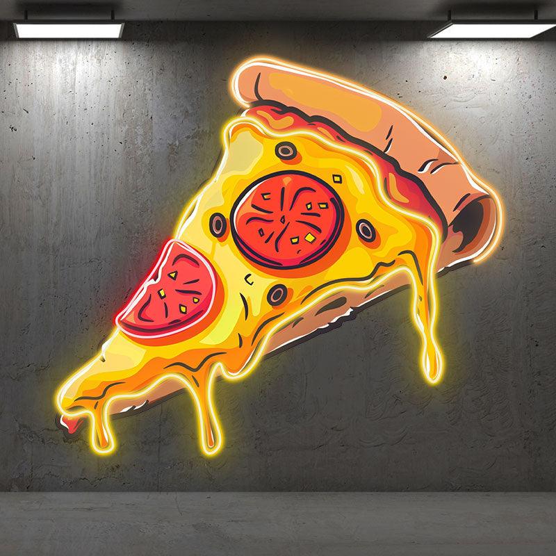 Tomato Cream Pizza Lights - Creative LED neon sign product image