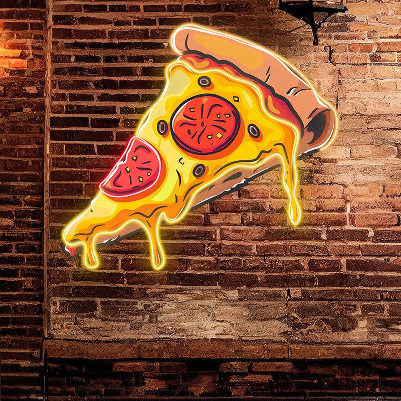 Tomato Cream Pizza Lights - Creative LED neon sign product image