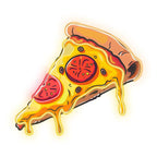 Tomato Cream Pizza Lights - Creative LED neon sign product image