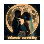 Romantic Wedding Bride and Groom LED neon sign product image