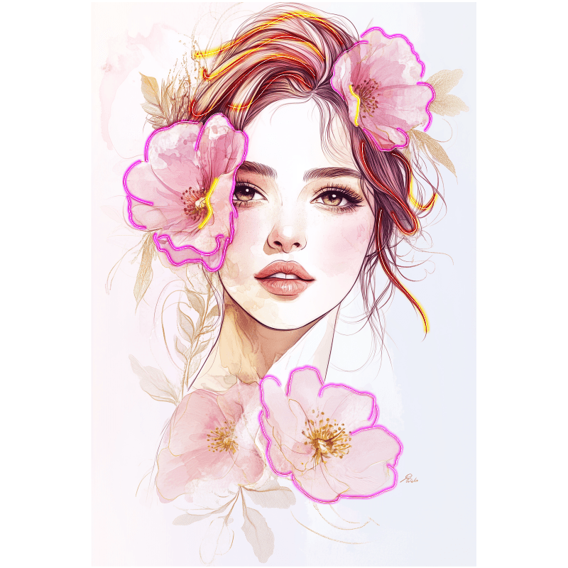 Fashion European and American Beauty LED neon sign product image